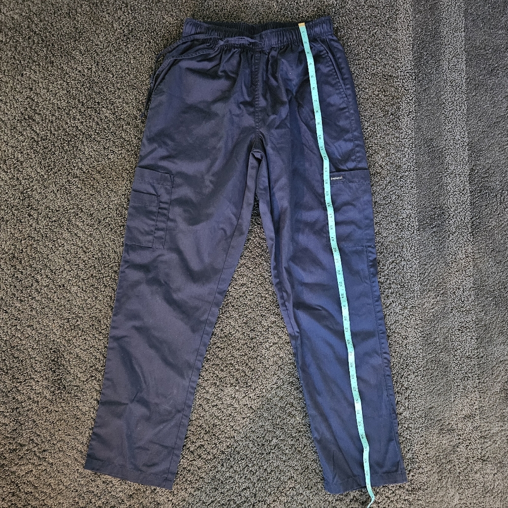 Dagacci scrub pant bottom Size Small Navy Blue